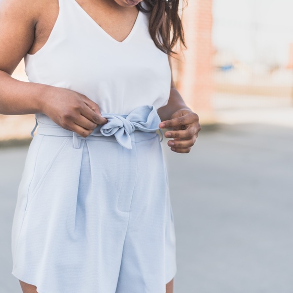 Blue Spring Shorts - Picture 1 of 2